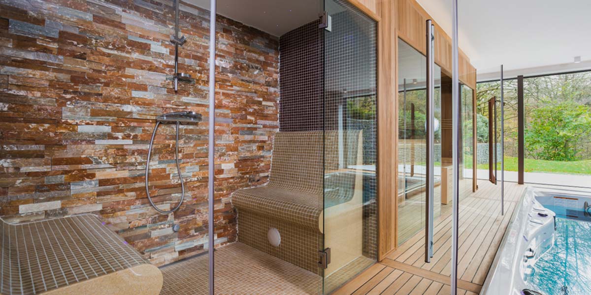 Cabine Hammam Chaleur de Luxe Alpha Wellness