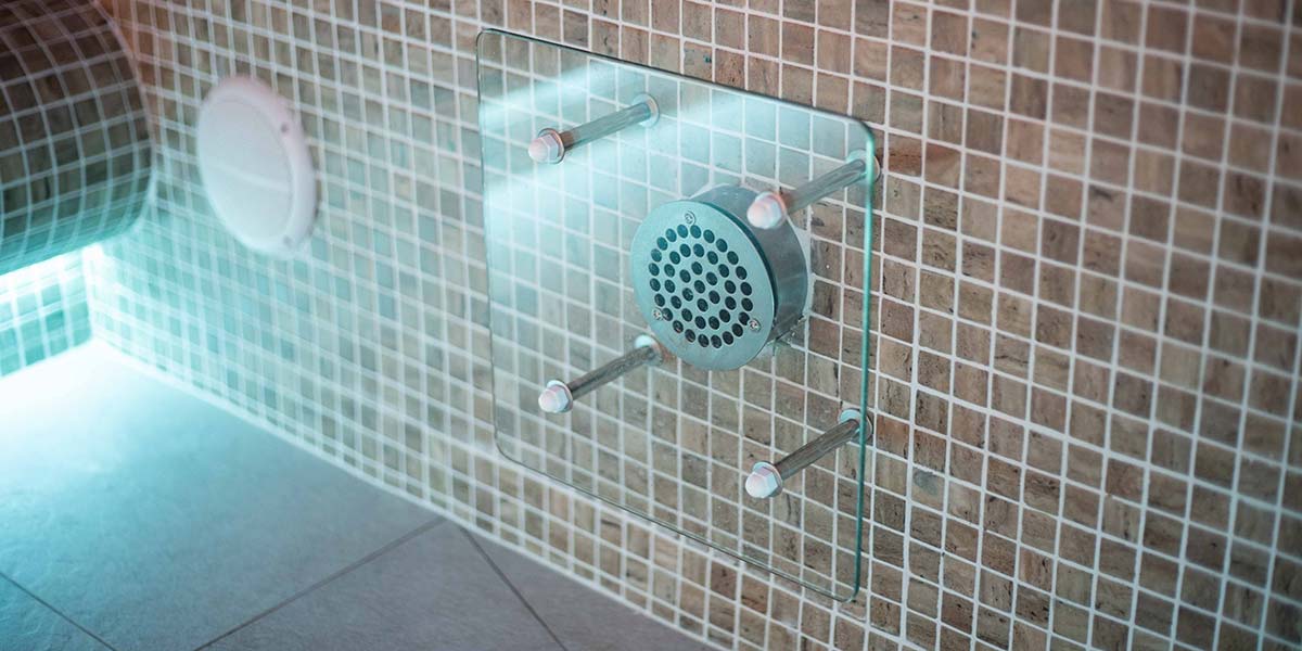 Hammam Eclipse XL, Alpha Wellness, détail