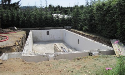 Construction D'une Piscine Extérieur Luxembourg