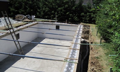 Construction D'une Piscine Extérieur Luxembourg
