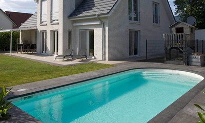 Piscine Extérieur En Béton Luxembourg