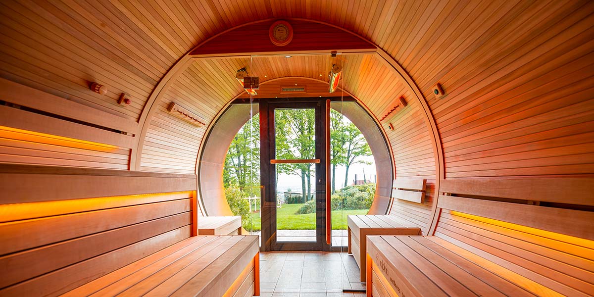 Sauna extérieur Eclipse, Alpha Wellness