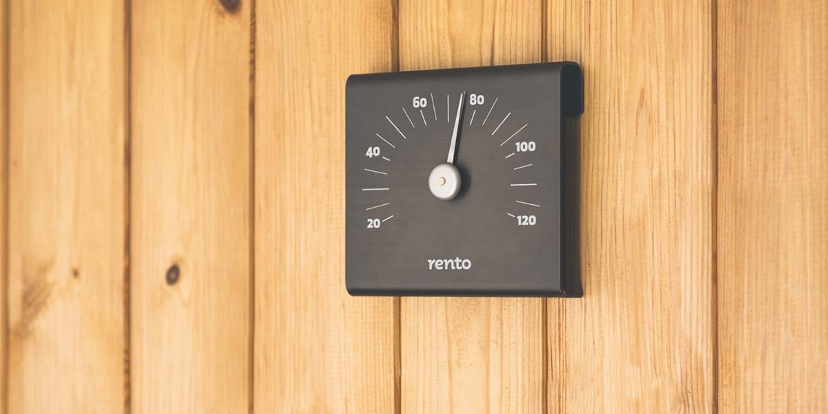 Viliv, thermomètre Rento pour sauna